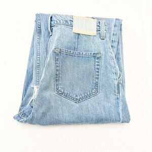 Mother Double Prep Fun Dip Flood Fray Nothing Else Like It Denim Jeans Size 24